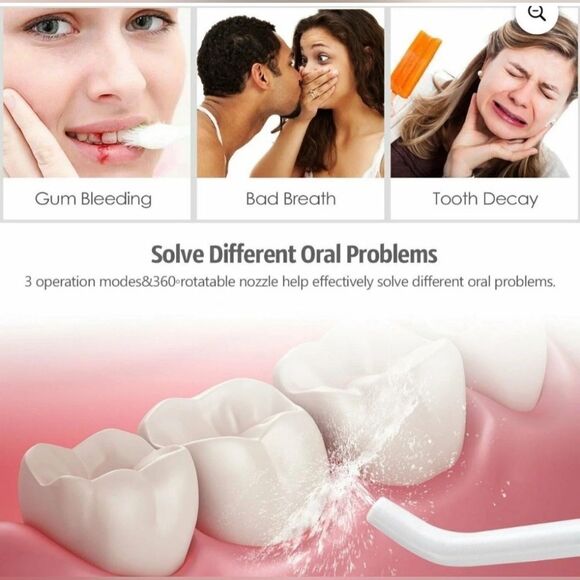 Mospro Water Flosser Professional Cordless Dental Oral Irrigator - Portable - Picture 7 of 7